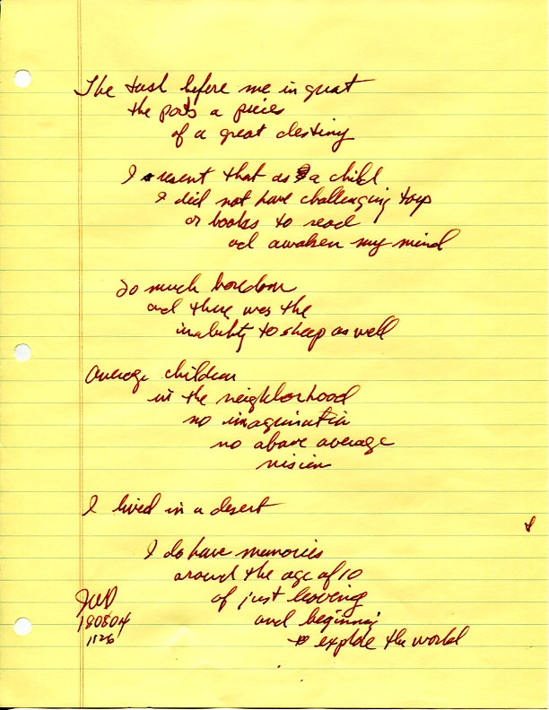 John WorldPeace Poems 2018